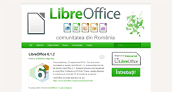 Desktop Screenshot of libreoffice.ro