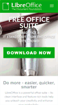 Mobile Screenshot of libreoffice.org