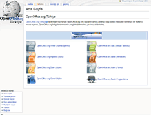 Tablet Screenshot of eskiwiki.libreoffice.org.tr
