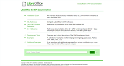 Desktop Screenshot of api.libreoffice.org