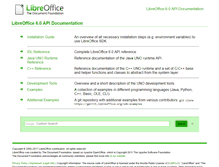 Tablet Screenshot of api.libreoffice.org