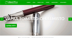 Desktop Screenshot of fi.libreoffice.org