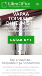 Mobile Screenshot of fi.libreoffice.org