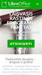 Mobile Screenshot of lt.libreoffice.org