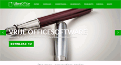 Desktop Screenshot of nl.libreoffice.org