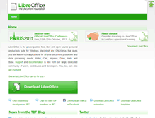 Tablet Screenshot of lo.libreoffice.org